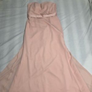 Vera Wang bridesmaid dress from David’s Bridal